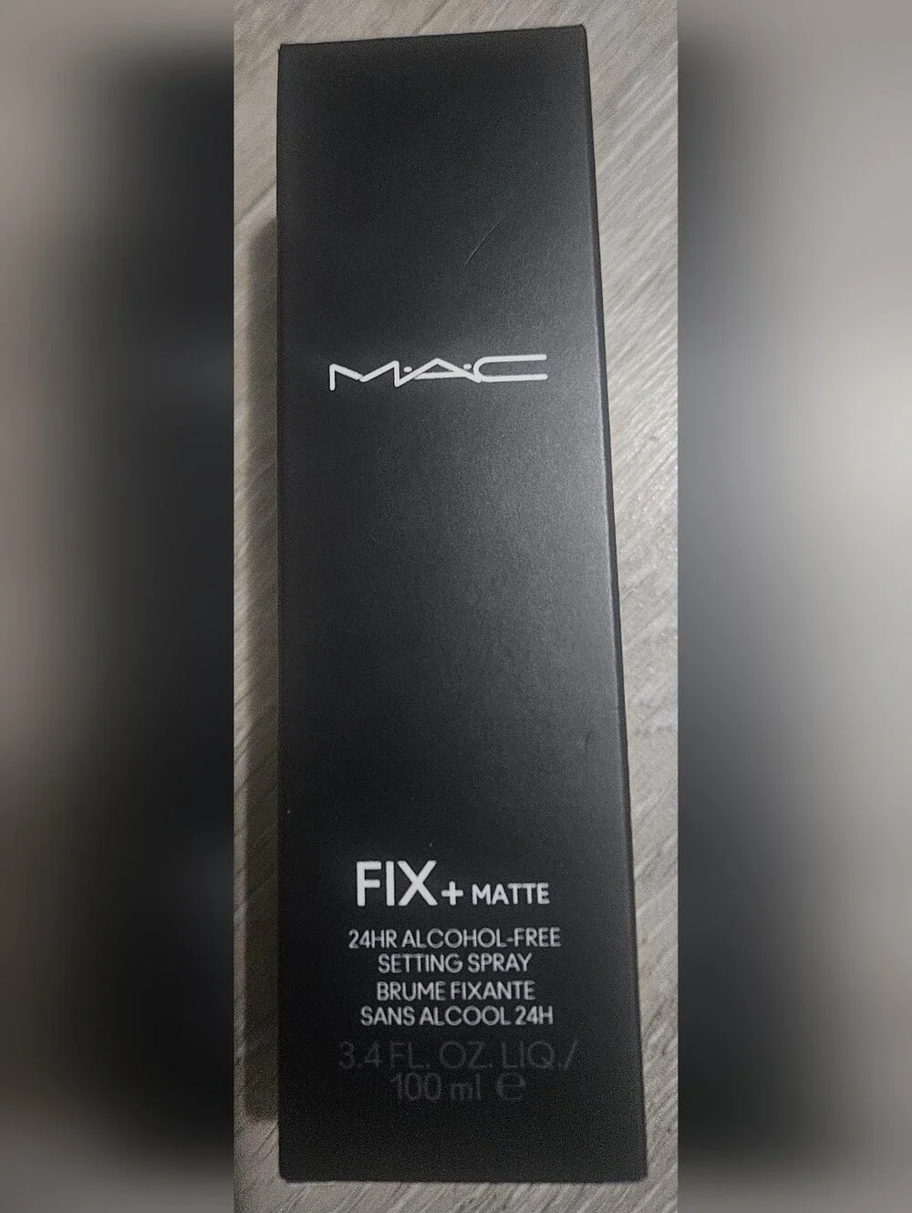 MAC Cosmetics Fix+ Matte Setting Spray — Black Finish (100 ml)